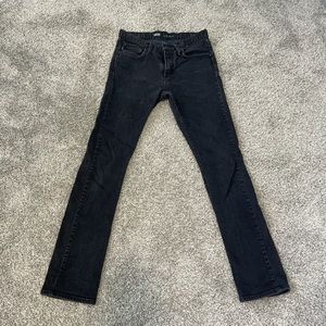 Vans black “skinny-ish” jeans